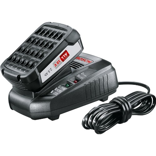 Laddare- och batteripaket BOSCH 1x18 V 2,5 Ah Li-Ion
