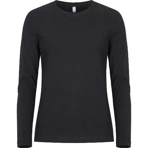 T-shirt CLIQUE Premium Fashion-T Dam Lång ärm