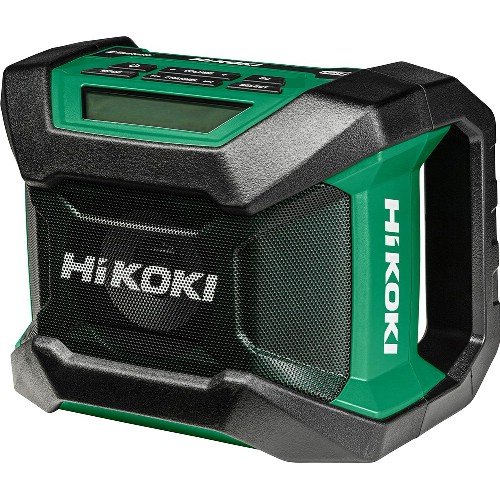 Arbetsplatsradio HIKOKI UR 18DA DAB+ 18 V utan batteri