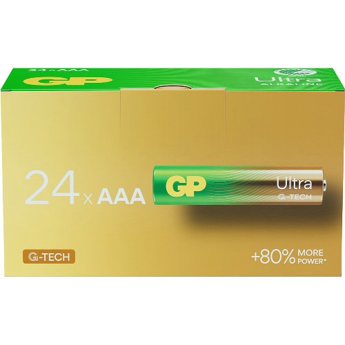 Alkaliska batterier GP Ultra G-Tech