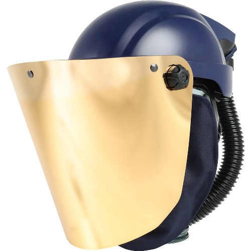 Skyddshjälm SUNDSTRÖM SR 580 med guldplätterat visir Skyddshjälm SUNDSTRÖM SR 580 med guldplätterat visir