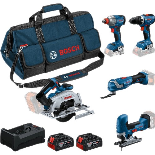 Kombipaket BOSCH GSR/GDX/GST/GKS/GOP 18 V
